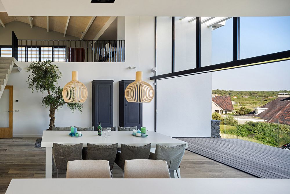 oog klep vers Design vakantiehuis voor meerdere gezinnen in Bergen